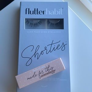 FlutterHabit Shorties Lashes and Adhesive